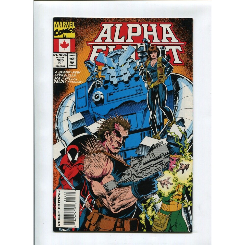 Alpha Flight #125 Marvel Comics 1993 Comic Book